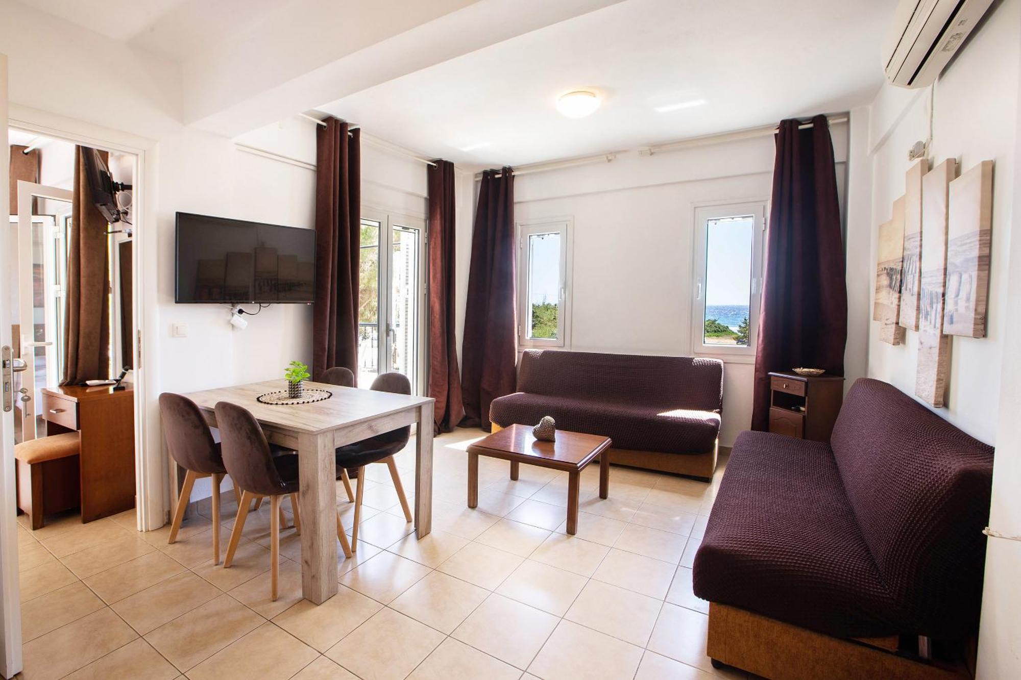 Romanos Beach Villas Buitenkant foto